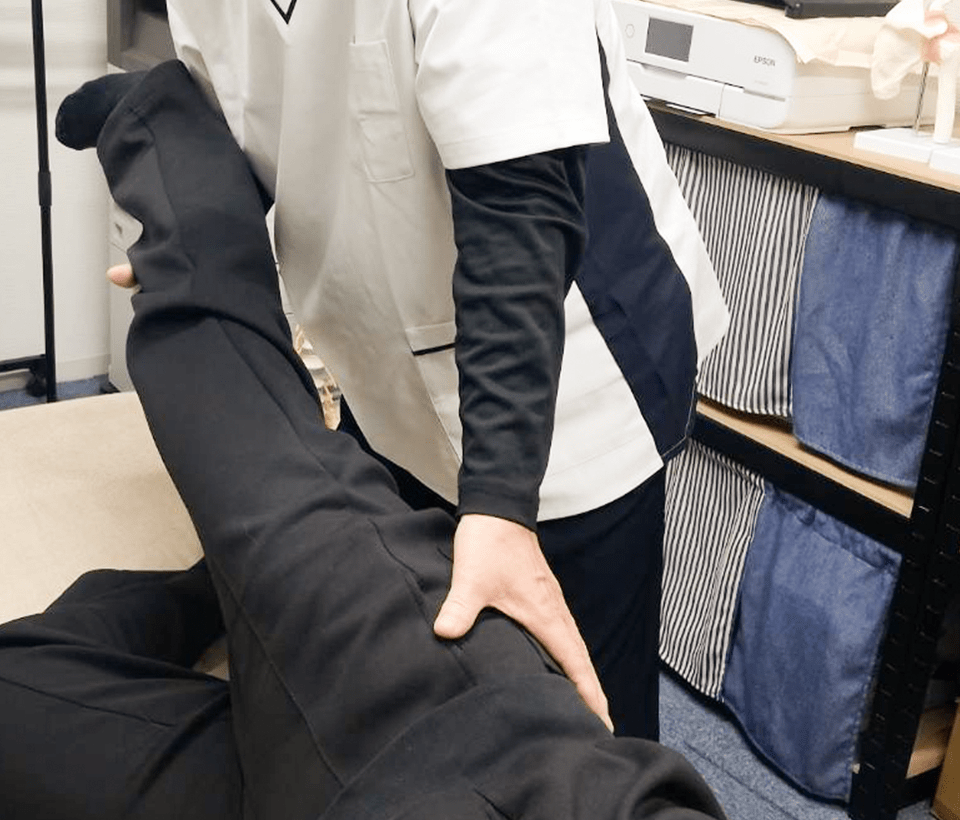 施術の様子